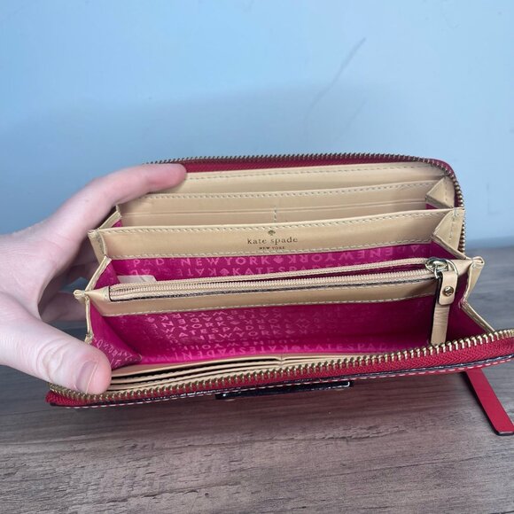 Kate Spade Red wallet - Picture 5 of 7